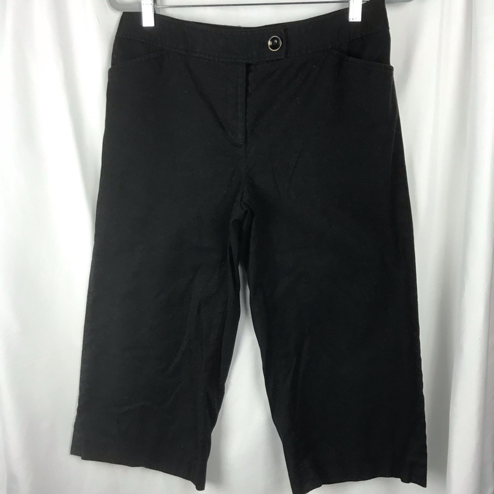 WHBM Black Capri Pants P01009